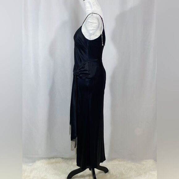 Cinq A Sept Kalena Silk Embellished Midi Dress size 2 - Picture 8 of 15